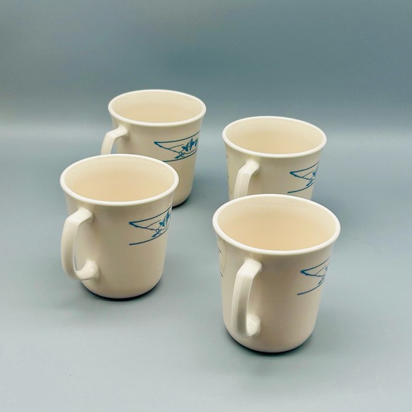 Corning “First Of Spring” D Handle Mugs 4 Piece - Picture 3 of 6